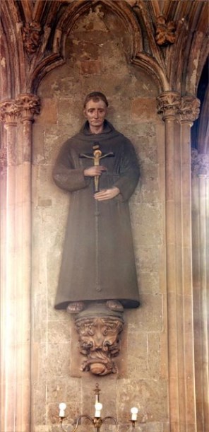 영국의 복자 요한 포레스트_photo by John Salmon_in the church of St Etheldreda of Ely Place in London.jpg